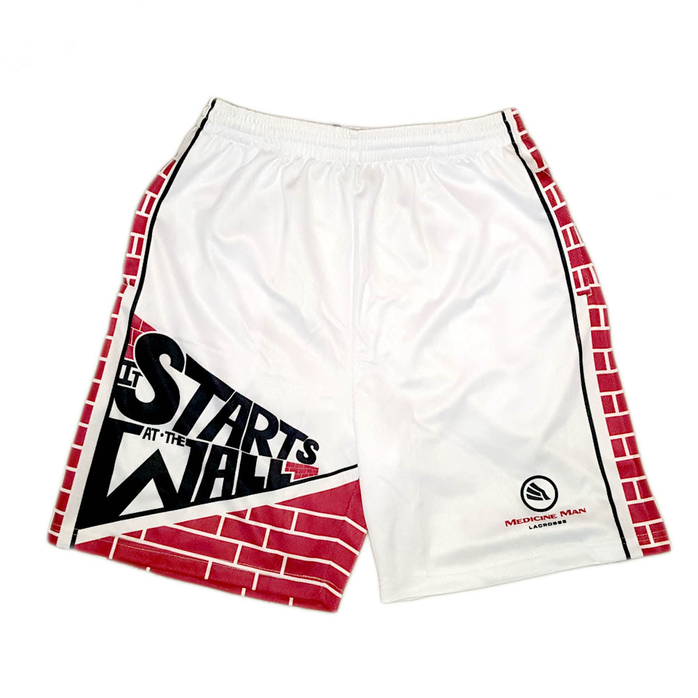 Men's Starts at the Wall Lacrosse Shorts 